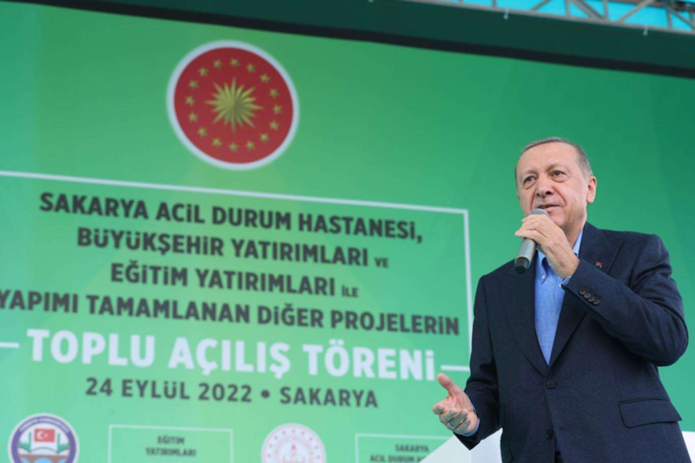 Cumhurbaşkanı Erdoğan, Sakarya'da toplu açılış töreninde konuştu